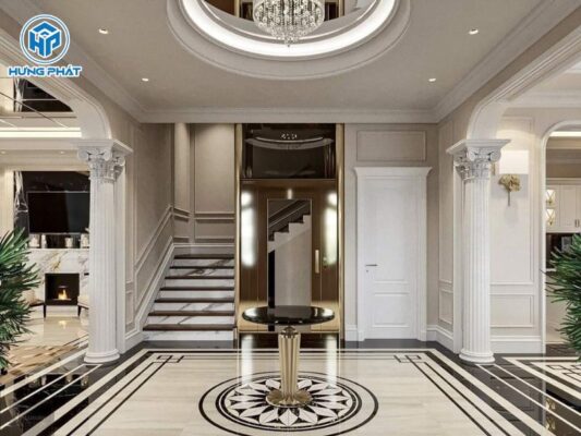 Thiet ke chua co ten 1 Thang máy gia đình Hưng Phát