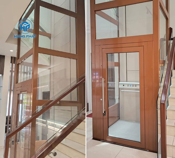 Thang máy gia đình không hố PIT