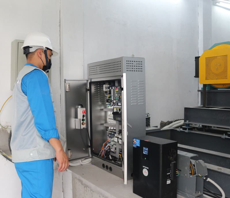 Tiến hành chạy thử tải tĩnh