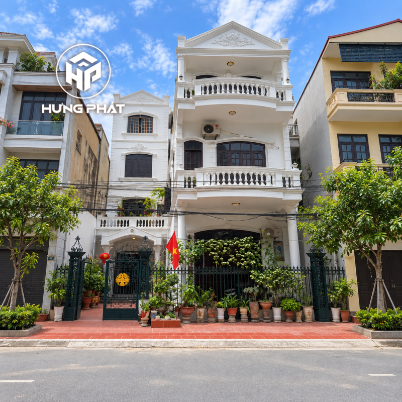Công trình lắp đặt thang máy kính cửa mở quay Gemanlift tại nhà NSƯT Tân Nhàn ở Từ Sơn Bắc Ninh